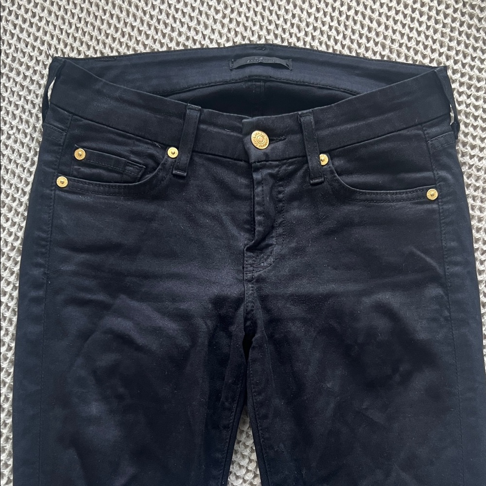 7 For All Mankind Women's Skinny Jeans - Black